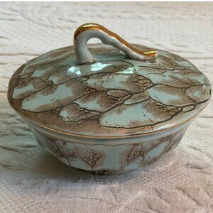 Delft midcentury modern candy dish . sugar bowl  . candy dish